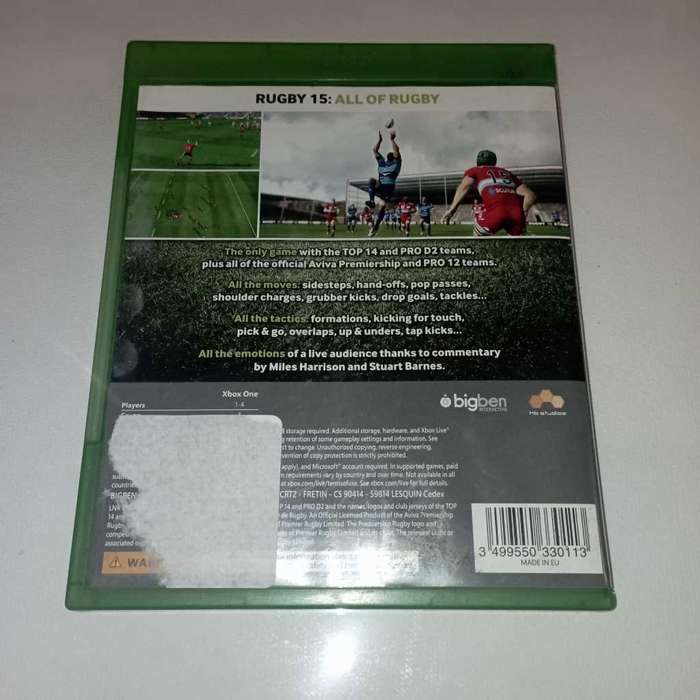 Rugby 15 [X1]